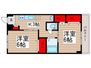 ヒカリマンションの物件間取画像